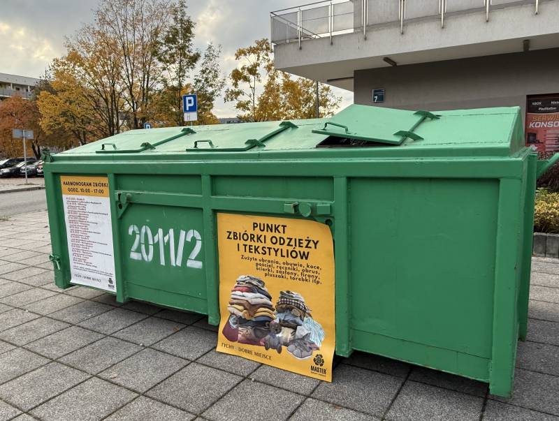 Kolejna zbiórka odpadów tekstylnych