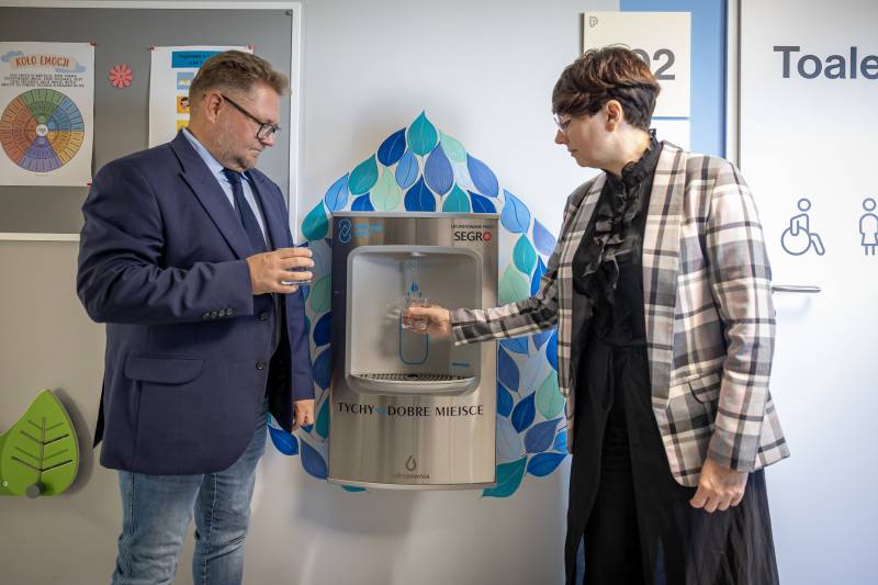 Kolejny zdrój wodny otwarty w Tychach