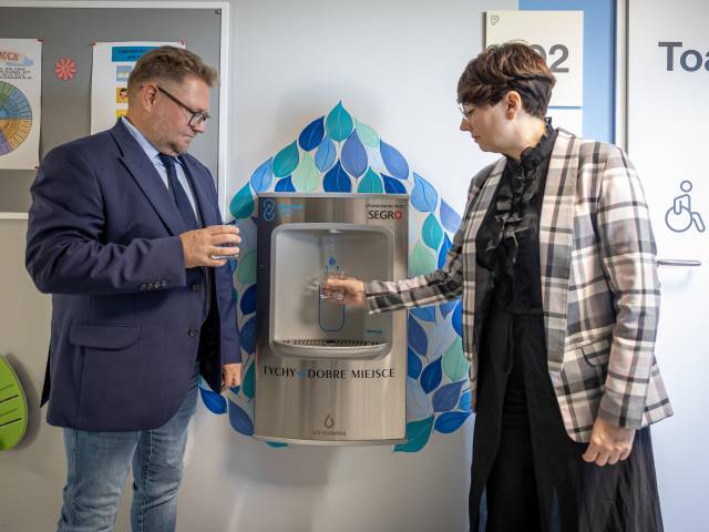 Kolejny zdrój wodny w Tychach
