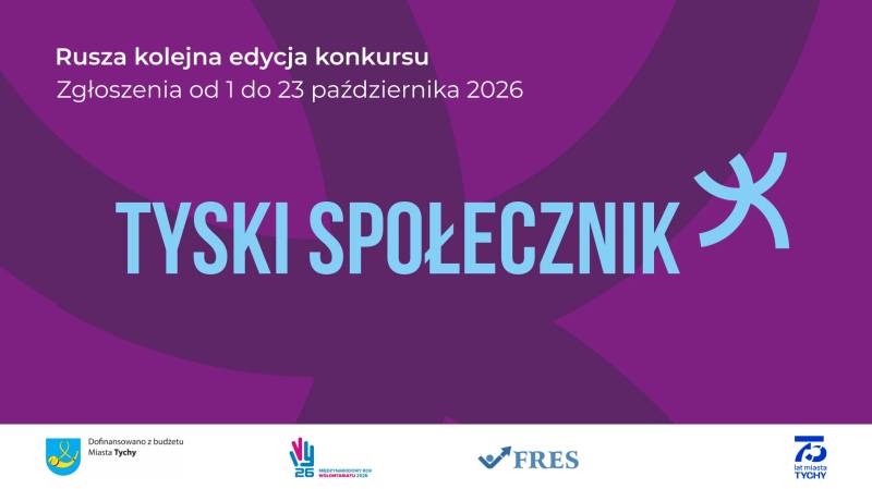 Trwa nabór do VIII edycji konkursu Tyski Społecznik