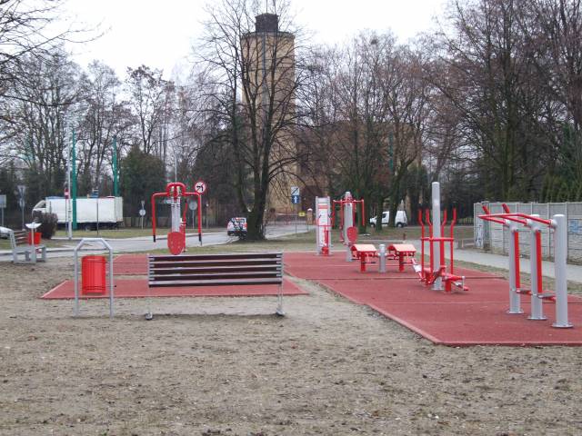 Спортзал на відкритому повітрі - ul. Burschego/Wojska Polskiego