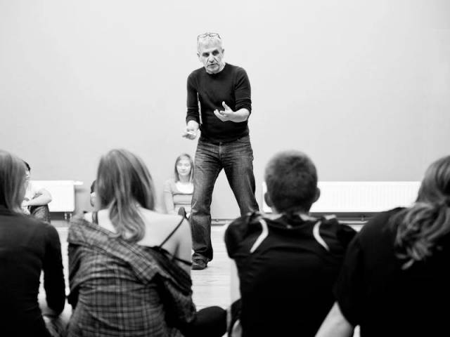 Ciało/Rytm/Głos - warsztaty Tomasza Rodowicza