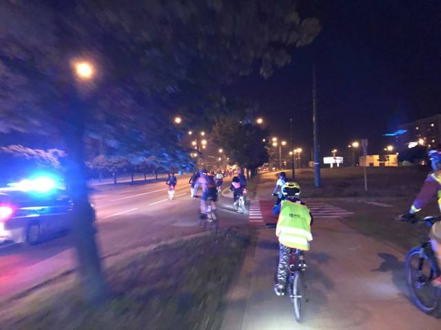 130 Tyski Nocny Rajd Rowerowy - Tychy 