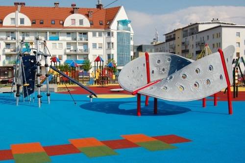 Playground on the estate Balbina